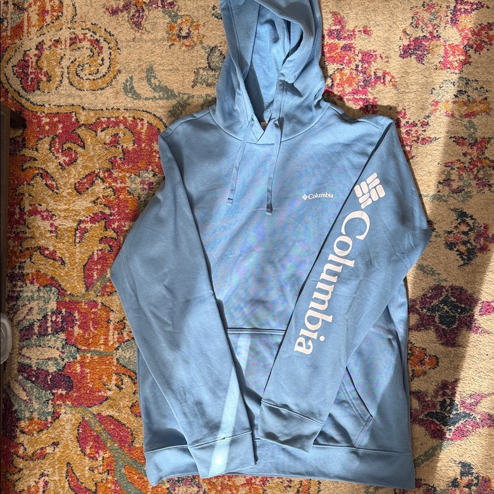Columbia Light Blue Hoodie